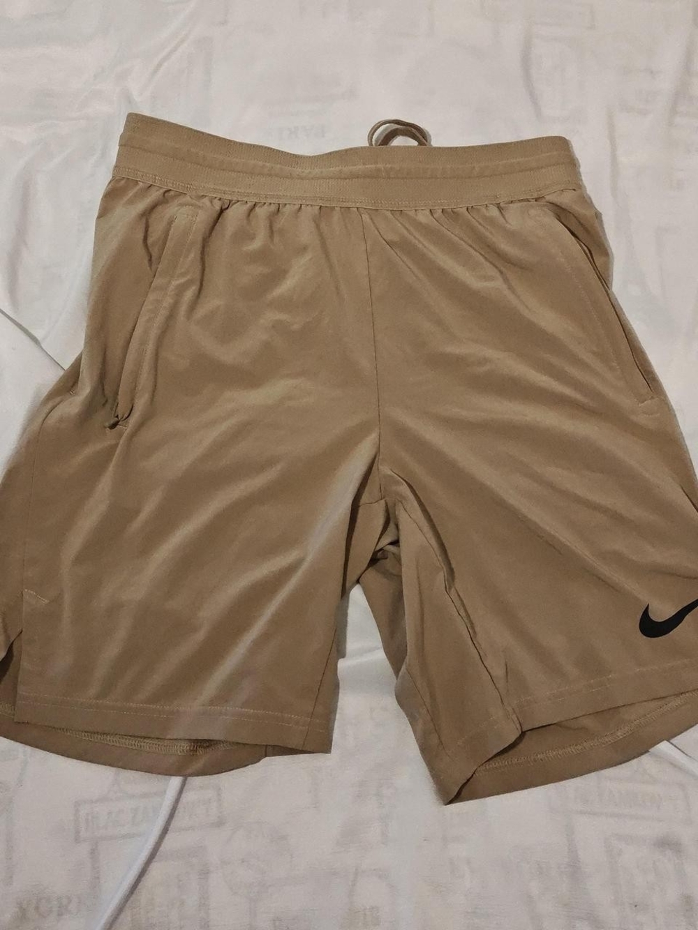 Nike Dri Fit Beige Shorts